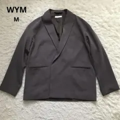 WYM メンズ　テーラードジャケット　グレー　Mサイズ