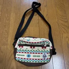 【最終価格】CHUMS 幾何学模様 ショルダーバッグ