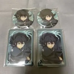 劇場版 鬼滅の刃 無限城編 猗窩座再来 缶バッジ 箔押しカード　時透無一郎