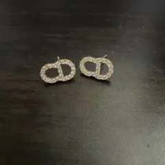 Dior CD両耳ピアス ゴールド