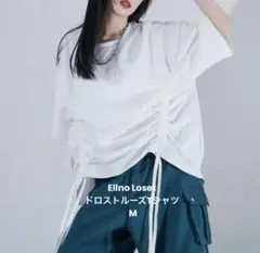 Ellno Loset ドロストルーズTシャツ M