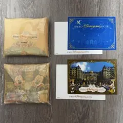 東京ディズニーランドホテル エコバック 2個+ポストカード 4枚セット