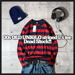 Dead Stock 00s OLD UNIQLO striped l/s