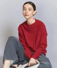 コットン裏毛 ラグランスウェット プルオーバー