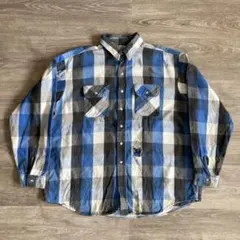 【好配色】ビンテージ ファイブブラザー ネルシャツ 70s 80s