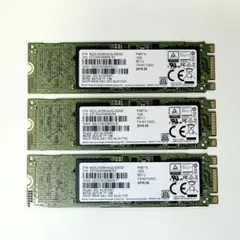SATA M.2 SSD 256GB 3枚セット