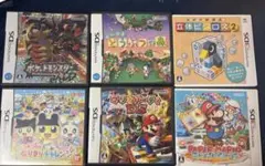 ニンテンドーDS 3DS ソフト6点セット