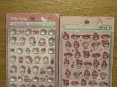 国内購入サンリオ【新品　本物】ハローキティ マイメロディ ボンボンドロップシール