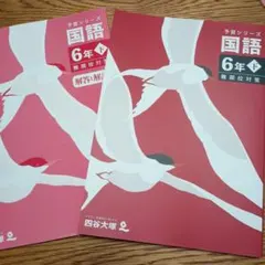 予習シリーズ 国語 6年下 四谷大塚