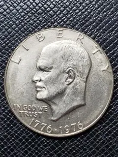 1776年-1976年　リバティ 1 ドル 銀貨 3枚 Dミントマーク付 57289_5.jpg