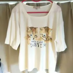 【PAUL & JOE SISTER】Tシャツ 猫柄 size:1のサムネイル