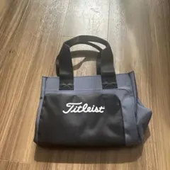 Titleist ナイロン カートバッグ 黒/グレー