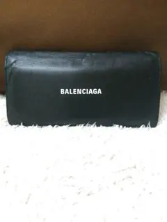 BALENCIAGA 長財布 ブラック レザーのサムネイル