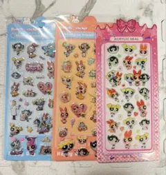 パワパフ シール3枚セット