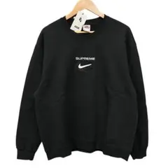 SUPREME NIKE クルーネック トレーナー ブラック Supreme/Nike Crewneck - UG.SHAFT