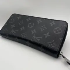 ルイヴィトン モノグラム エクリプス ジッピーウォレット ヴェルティカル 極美品