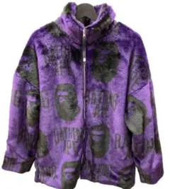 aape ファーパーカー Adjustable Faux Fur Hoodie /アジャスタブルフェイクファーフーディ