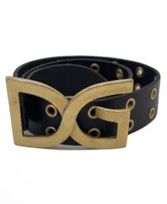 D&G DOLCE&GABBANA archive スタッズベルト 黒 - メルカリ