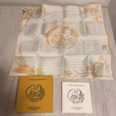 エルメス スカーフ シルクモスリン 90cm レア新品❣️「書の芸術