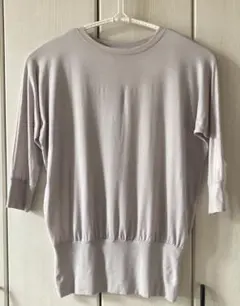 Lapi yoga M グレージュ ヨガウェア　ピラティスウェア　トップス