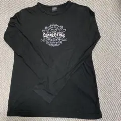 COMME CA ISM ブラック長袖カットソー M