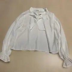 INGNI ボウタイブラウス ホワイト M
