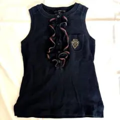 GUCCI レディース タンクトップ フリル ブラック XSのサムネイル