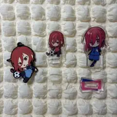 ブルーロック 千切豹馬 ラバーキーホルダー&アクリルスタンド 3点セット