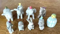 ミニチュア動物園置物