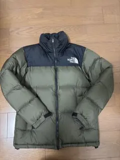 THE NORTH FACE ダウンジャケット S オリーブ/ブラック