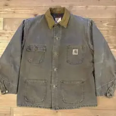 Carhartt 星タグ ミシガンチョアコート星タグ USA製 モス