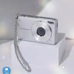 LUODIN Y2Kレトロデジカメ コンパクトカメラ シルバー - メルカリ