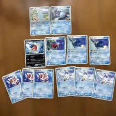 ポケモンカード 水タイプ ポケモン 12枚セット