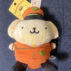 新品　サンリオ　Sanrio 東京駅　限定　ぬいぐるみマスコット　ポムポムプリン