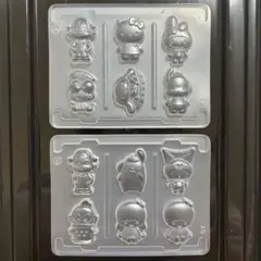 なかよしシールグミ 型 AB2枚 ペコちゃん サンリオ