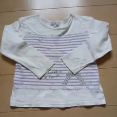 ★Cathy 長袖カットソー 130 エッフェル塔