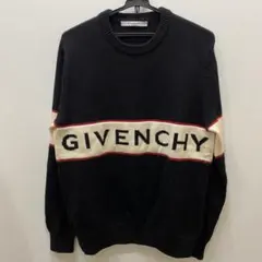 sh4313 GIVENCHY ジバンシィ ロゴ クルーネック ニット セーターのサムネイル