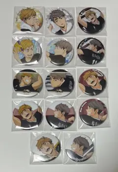 ハイキュー!! 宮侑 宮治 缶バッジ