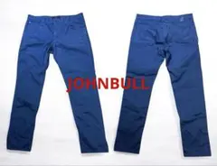 Johnbull ジョンブル ストレッチ ボトムス ブルー系 Lサイズのサムネイル