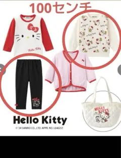 【すがちゃん様専用】ハローキティ　トレーナー、レギンスセット　100