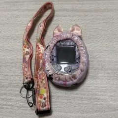 たまごっち4u バープル ソフトカバー ネックレスストラップ たまごっち 4U＋ ピンク アイカツ ネックストラップ - メルカリ