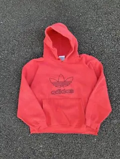 80s adidas 国旗タグ パーカー