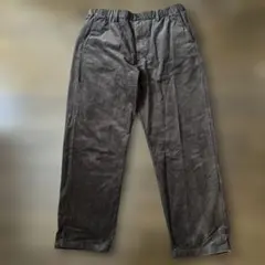 MUJI イージーパンツ XL ダークブラウン　メンズ