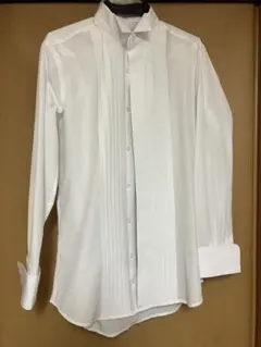 ウイングカラーシャツ　白　Mサイズ