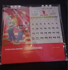 スーパーマリオ 卓上カレンダー 匿名配送