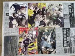 文豪ストレイドッグス公式アンソロジー　5冊まとめ売り　漫画