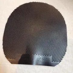 卓球ラバードナックル黒色超極薄ほとんど打球なし