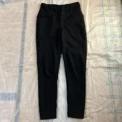 ブラック スキニーパンツ 黒　ズボン　ハイウエスト