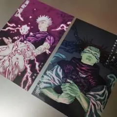 呪術廻戦　29巻　30巻　特典　ポストカード　イラスト