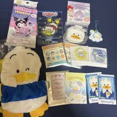 あひるのペックル　ぬいぐるみ用ポシェット　アクスタ　ポシェット　感謝状カード